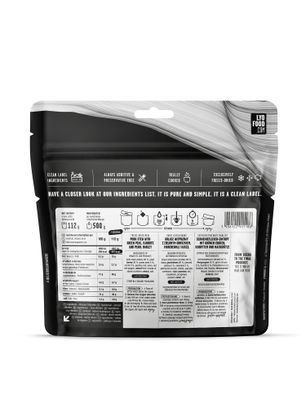 Dehydrované jedlo LYOFOOD Bravčový guláš s kašou 500g