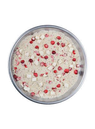 Lyofilizát LYOFOOD Eco ovsená kaša s jablkom a brusnicami 210g