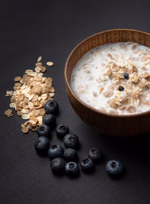 Lyofilizát Real Turmat Müsli s čučoriedkami a vanilkou 330 g