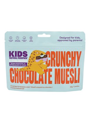 Lyofilizát Tactical Foodpack Kids Chrumkavé čokoládové müsli 160 g