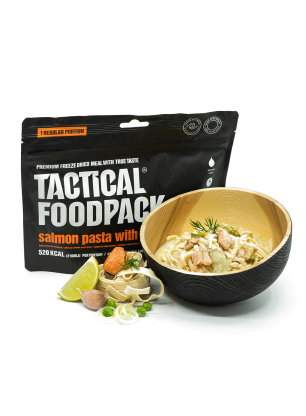Lyofilizát Tactical Foodpack Lososové cestoviny s bielym vínom 385 g
