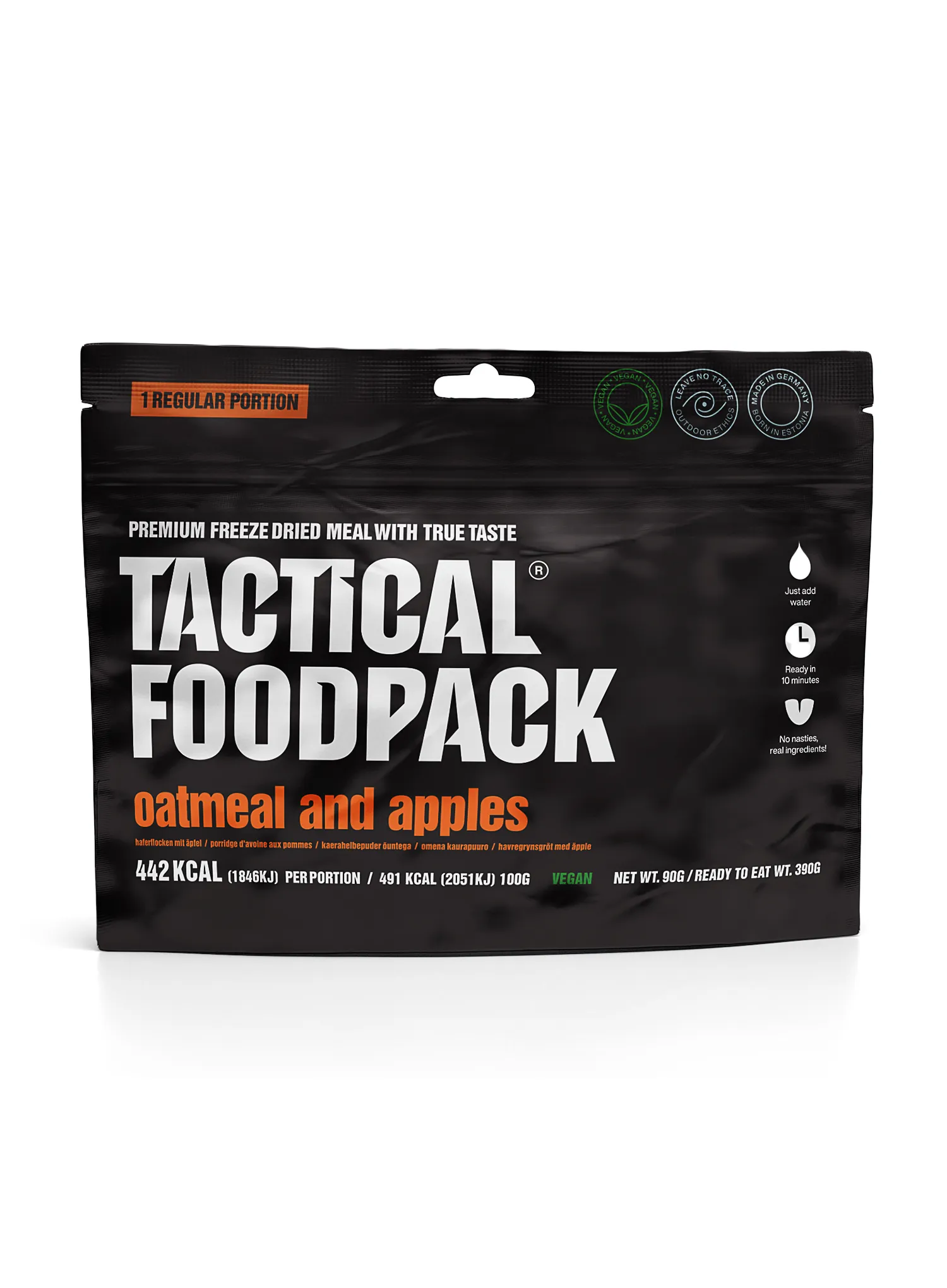 Lyofilizát Tactical Foodpack Kaša s jablkami 390 g