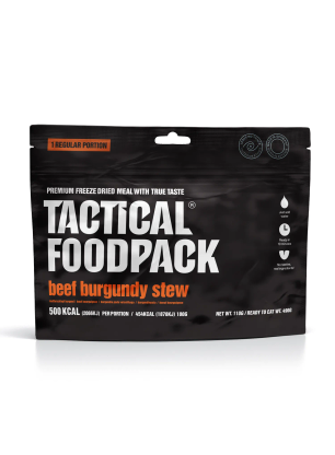 Lyofilizát Tactical Foodpack Hovädzie po burgundsky 490 g