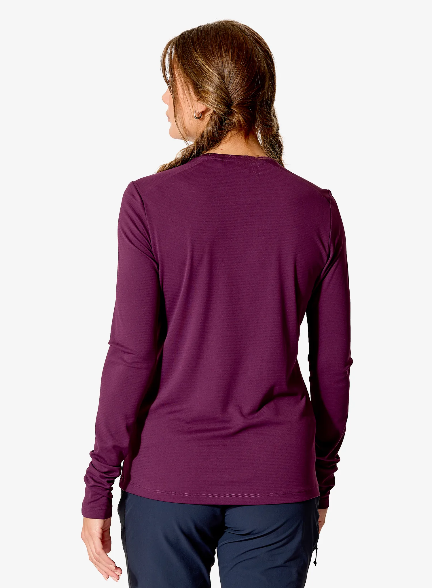 Longsleeve dámsky Rab Force LS Tee - mulberry
