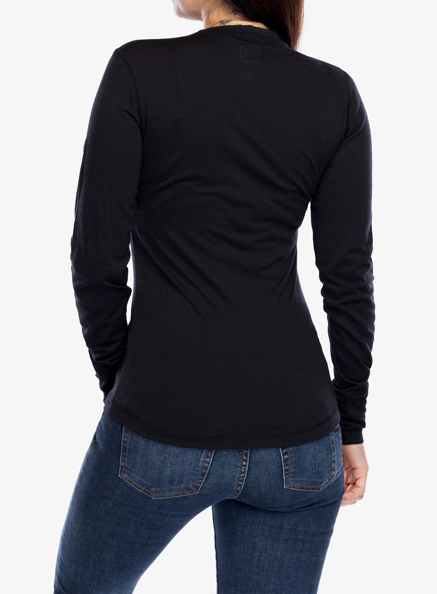 Longsleeve dámsky Super.natural Tundra175 Ls - jet black