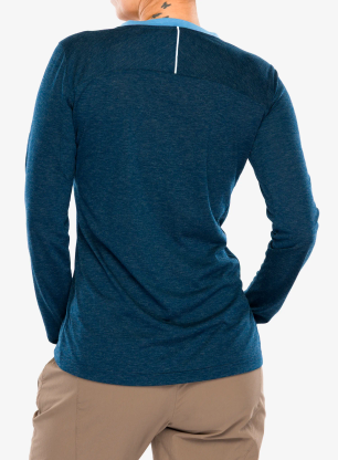 Longsleeve dámsky Vaude Sveit LS Shirt II - dark sea
