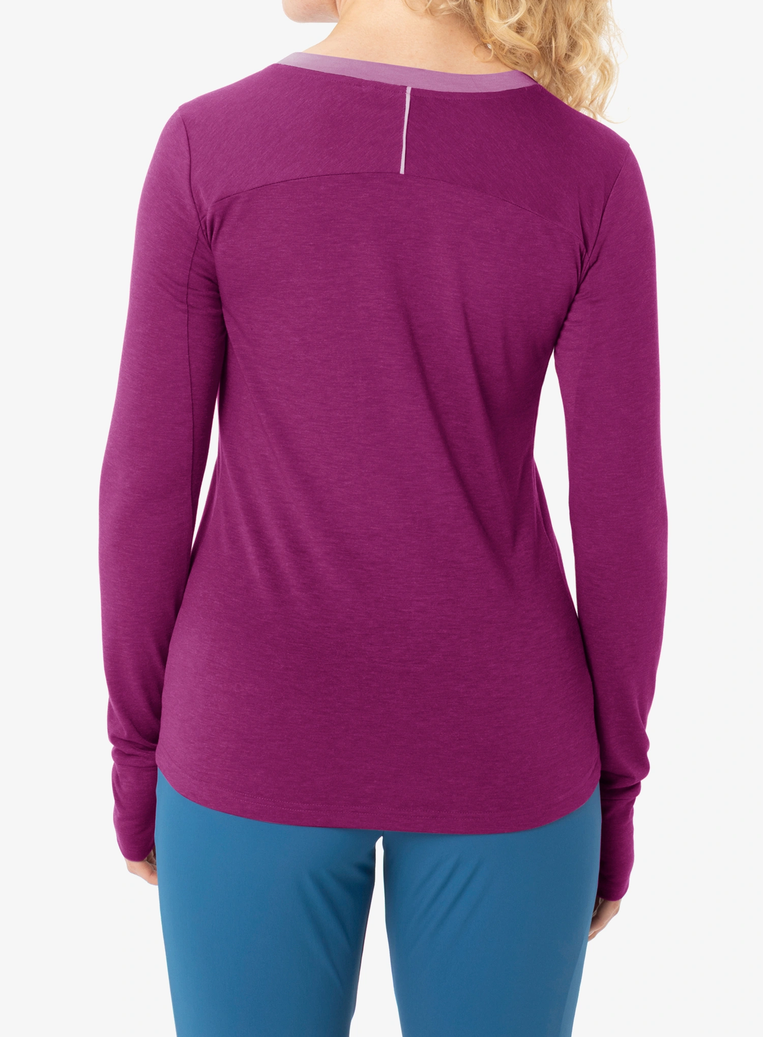 Longsleeve dámsky Vaude Sveit LS Shirt II - pink orchid