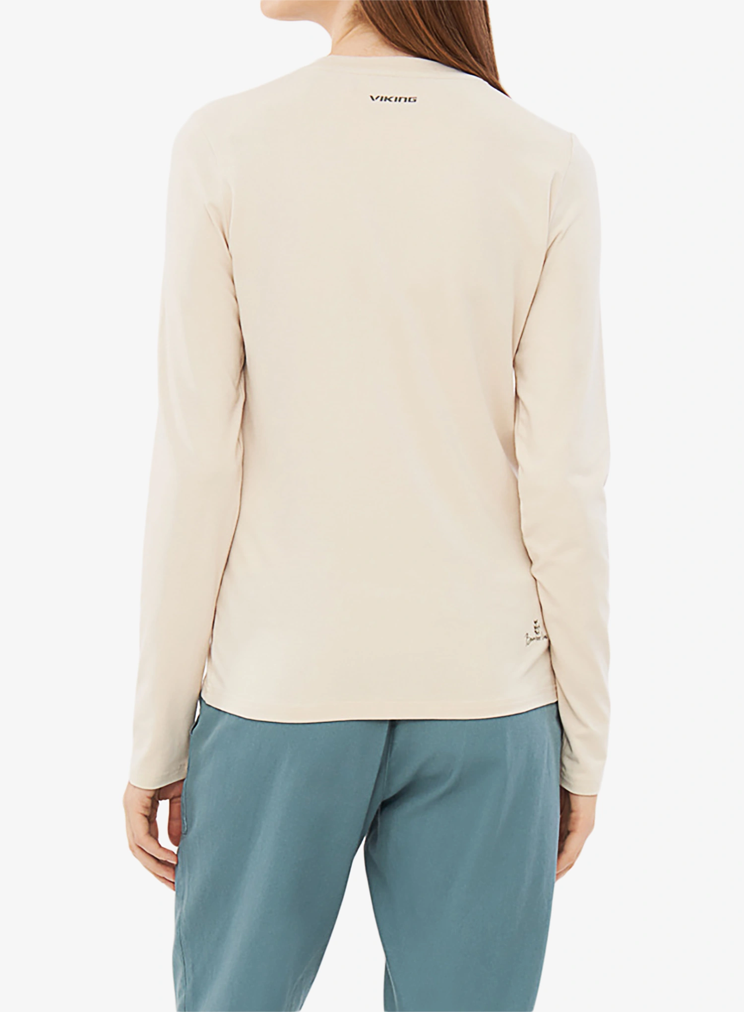 Longsleeve dámsky Viking Escalante Bamboo - beige