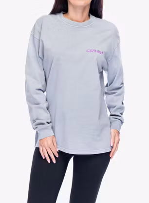 Longsleeve Gramicci Carabiner L/S Tee - slate pigment