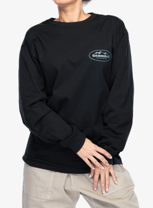 Longsleeve Gramicci Mountaineering LS Tee - vintage black