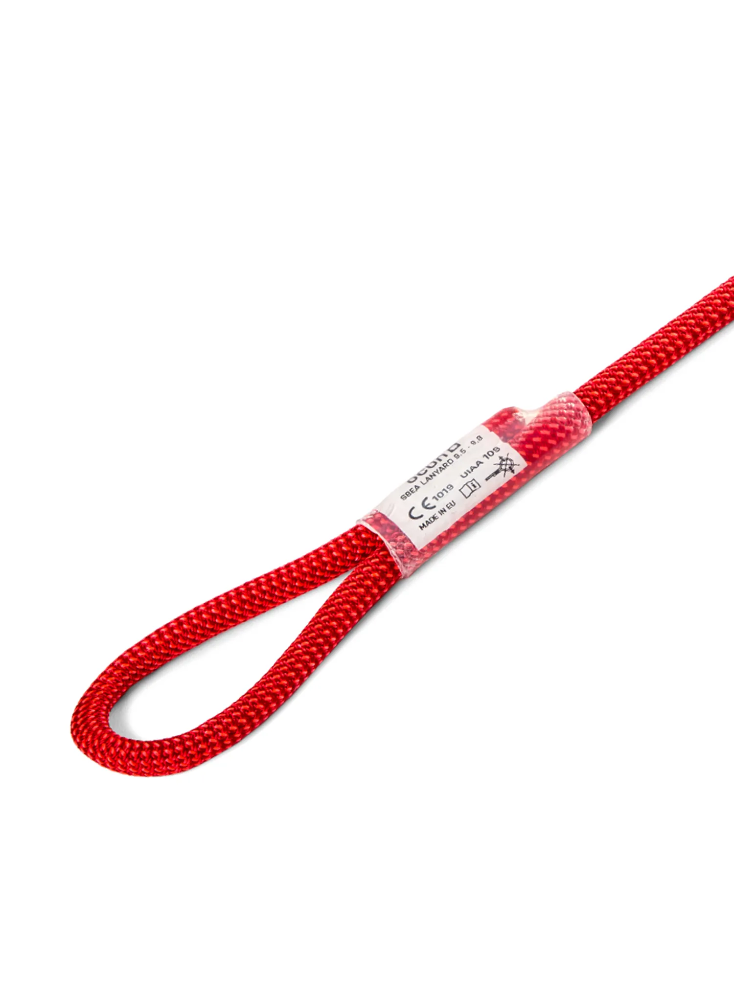 Slučka Ocun Sbea Lanyard 9,5-9,8 mm 40 cm - red/red