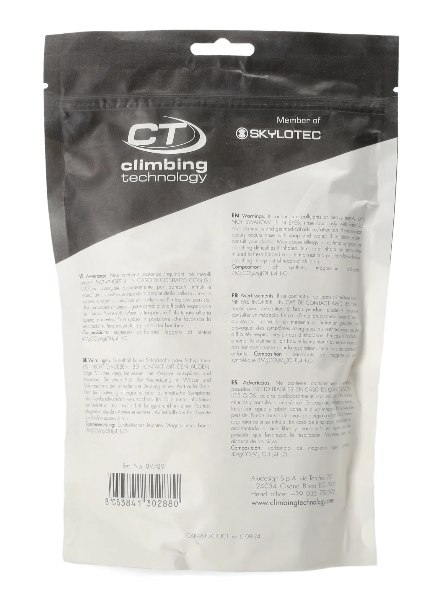 Magnézium Climbing Technology/SKYLOTEC Pure Crunch 200 g