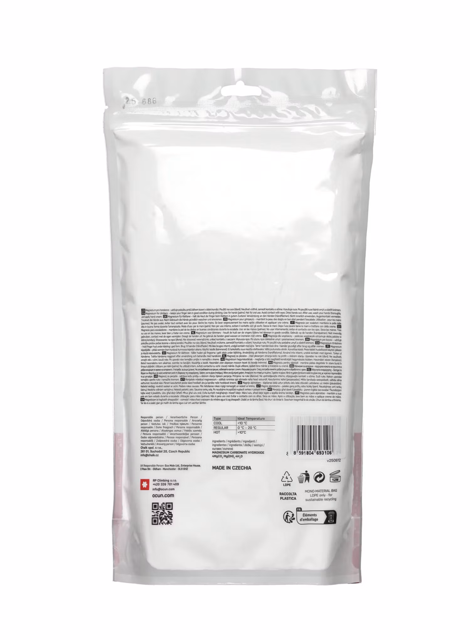 Magnézium Ocun Chalk Powder 250 g