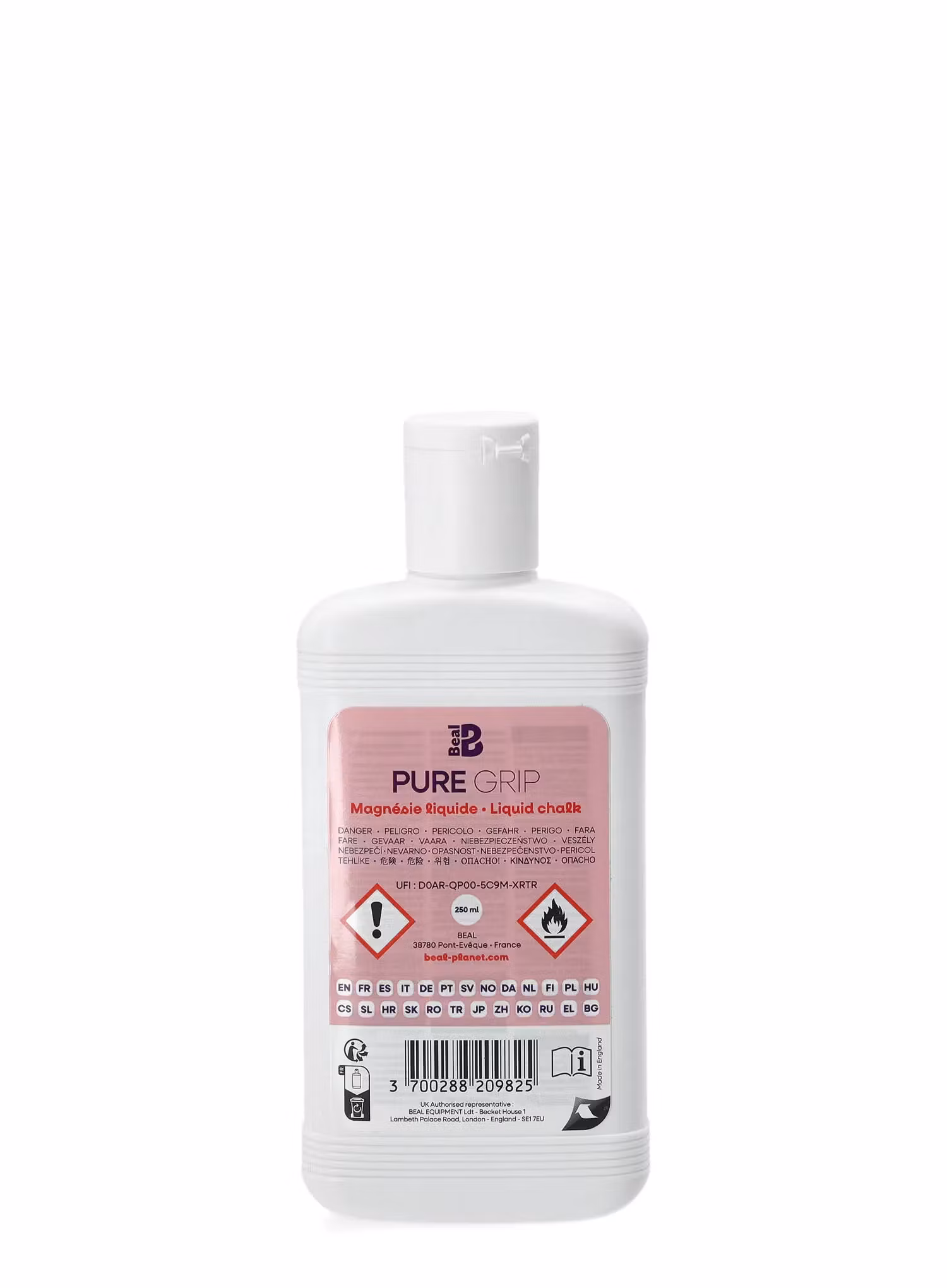 Tekuté magnézium Beal Pure Grip 250 ml