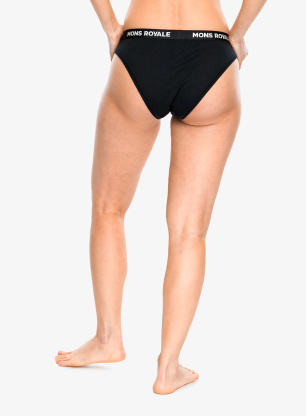 Nohavičky Mons Royale Folo Merino Briefs - black