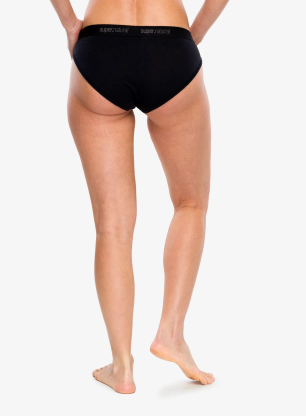 Nohavičky Super.natural Tundra175 Slip - jet black