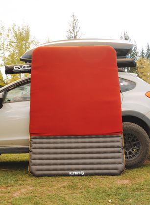 Karimatka Klymit Insulated Klymaloft Sleeping Pad Double - red