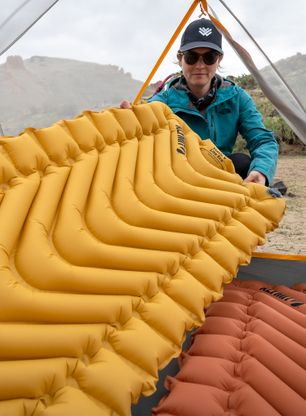 Karimatka Klymit Static V Lite ECO Sleeping Pad - gold