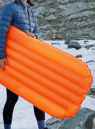 Nafukovací matrac Flextail Zero Mattress R05 Mummy - orange/orange