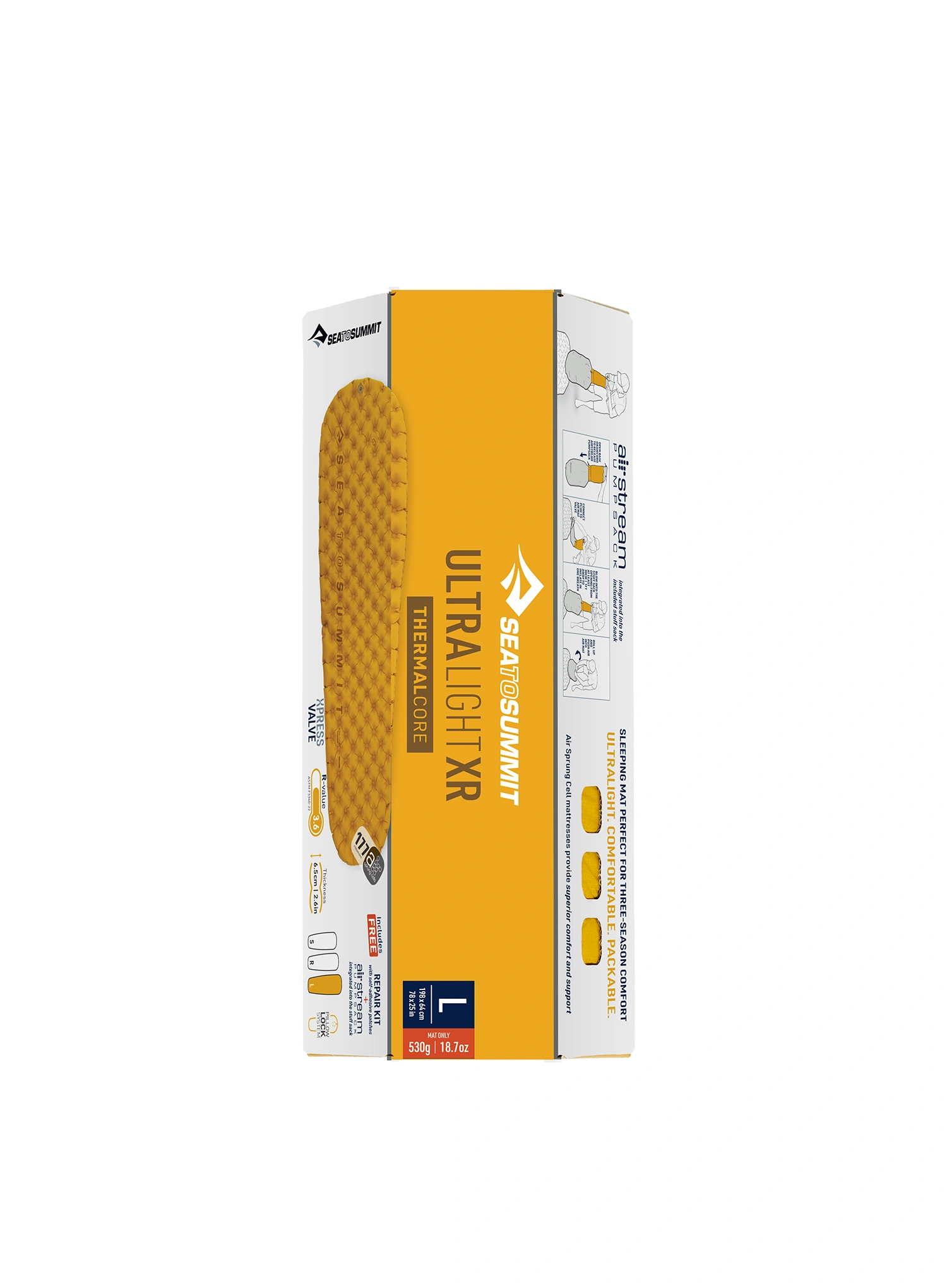 Nafukovací matrac Sea to Summit Ultralight XR Insulated Mat L - arrowwood