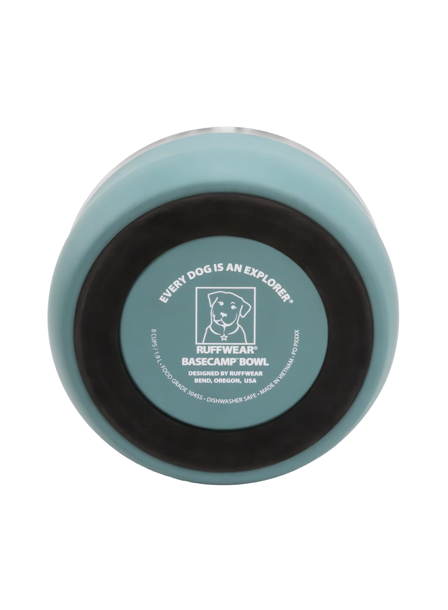 Miska pre psa Ruffwear Basecamp Bowl - river rock green