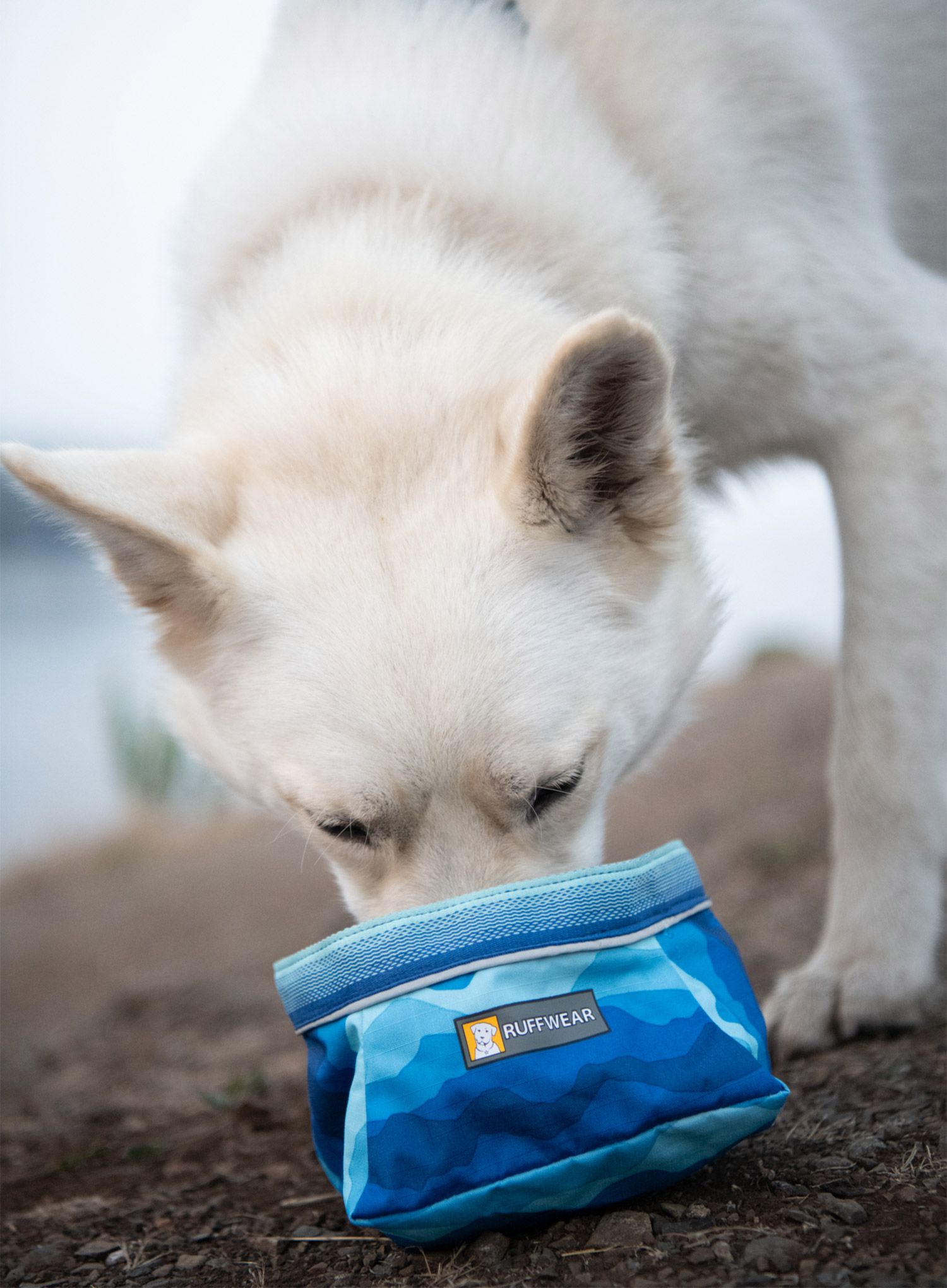 Miska pre psa Ruffwear Quencher Bowl - coastal mountains