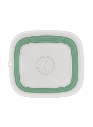 Turistická miska Outwell Collaps Wash Bowl w/drain - shadow green