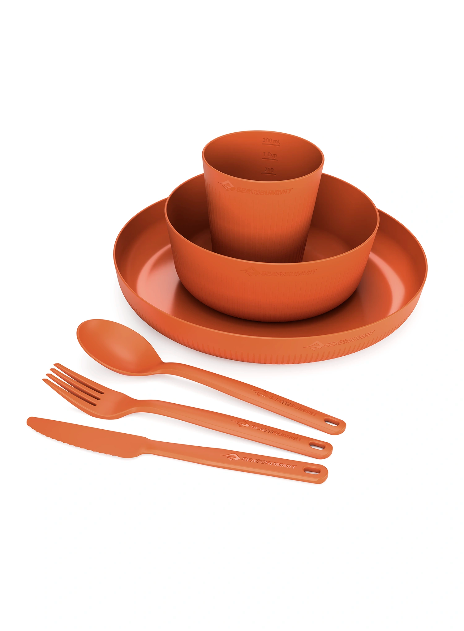 Turistický riad Sea to Summit Camp Dinnerware 6 - burnt orange