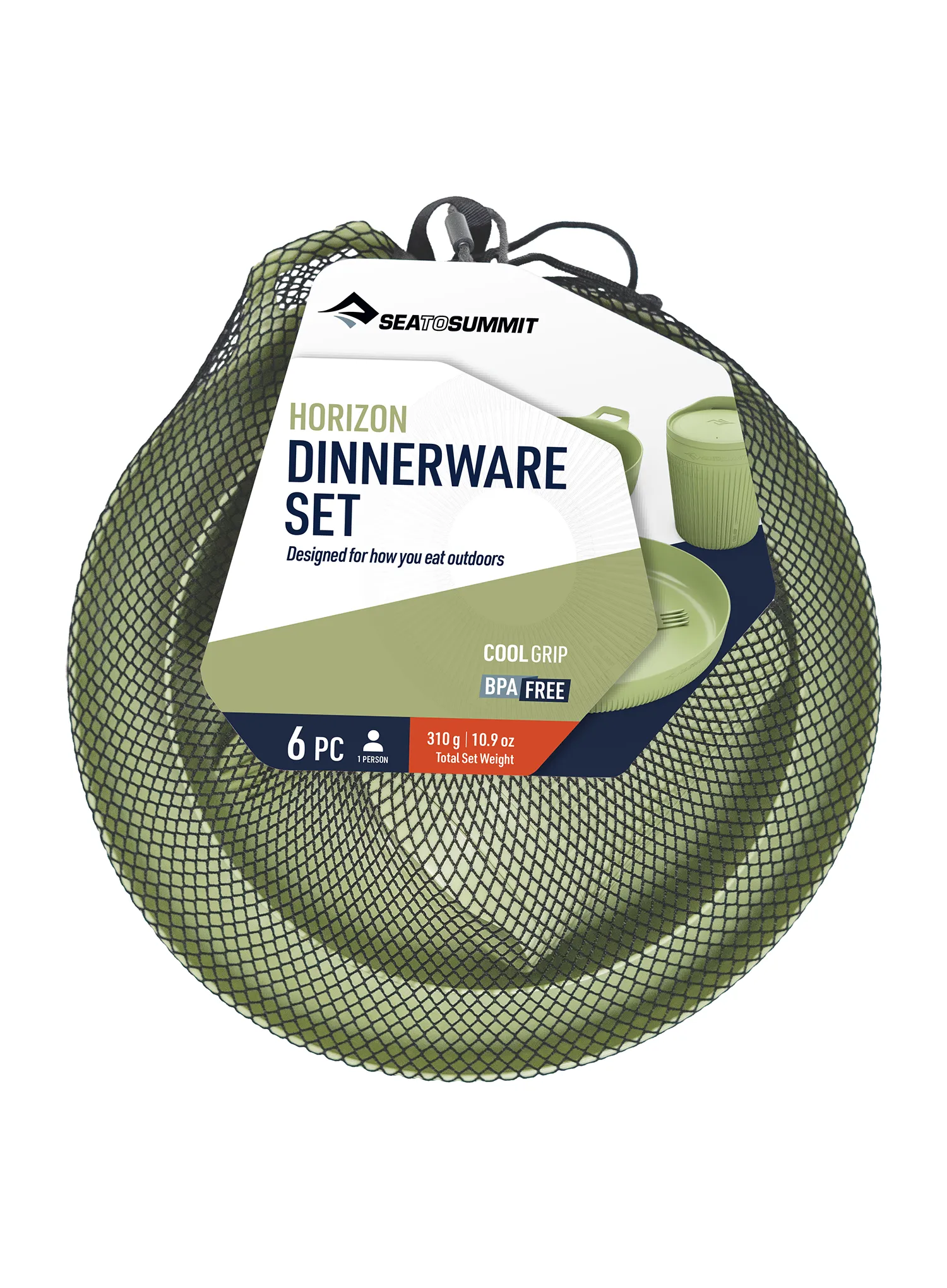 Turistický riad Sea to Summit Horizon Dinnerware  - tarragon