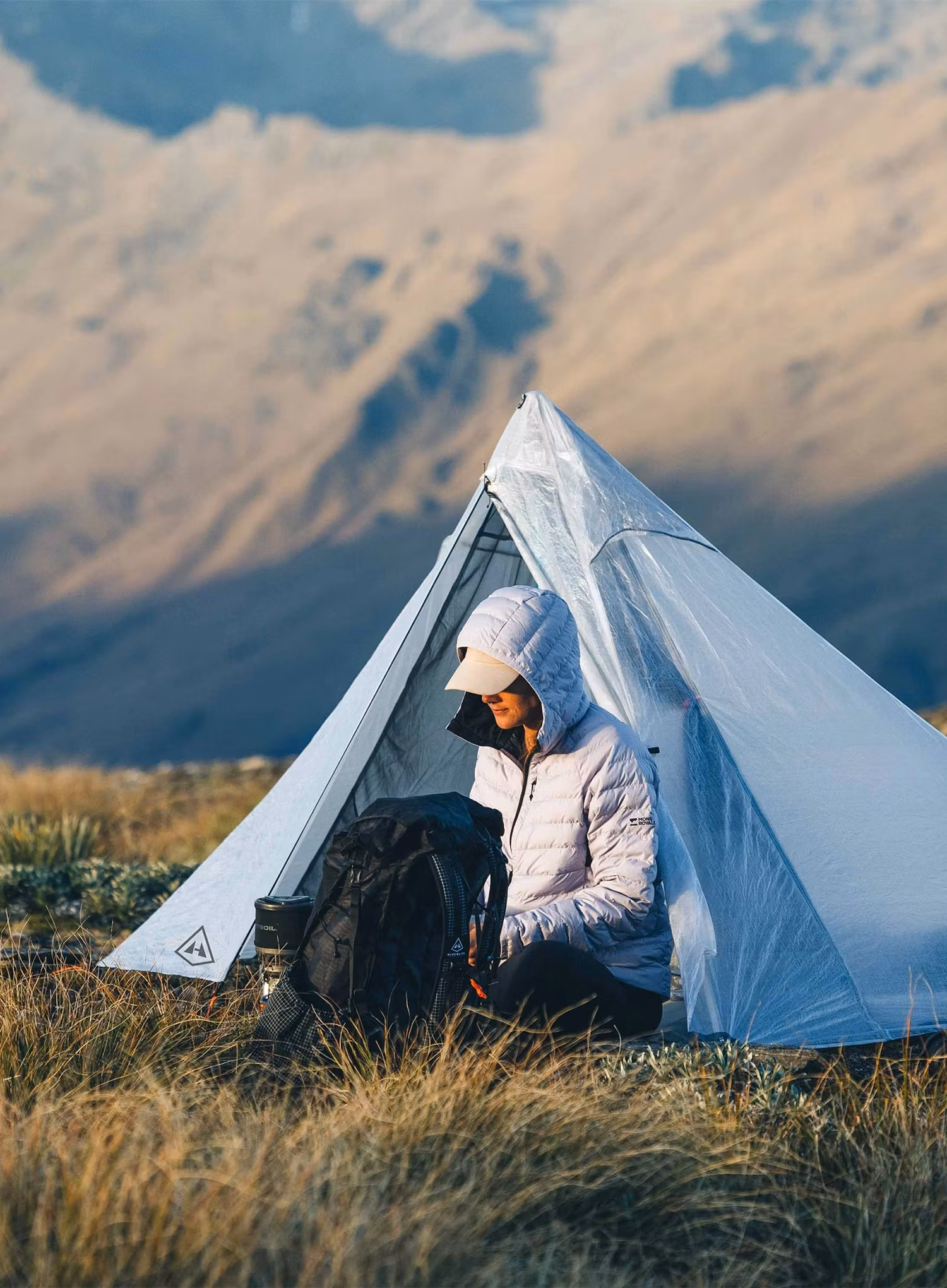 Stan pre 1 osobu Hyperlite Mountain Gear Mid 1 Tent - white