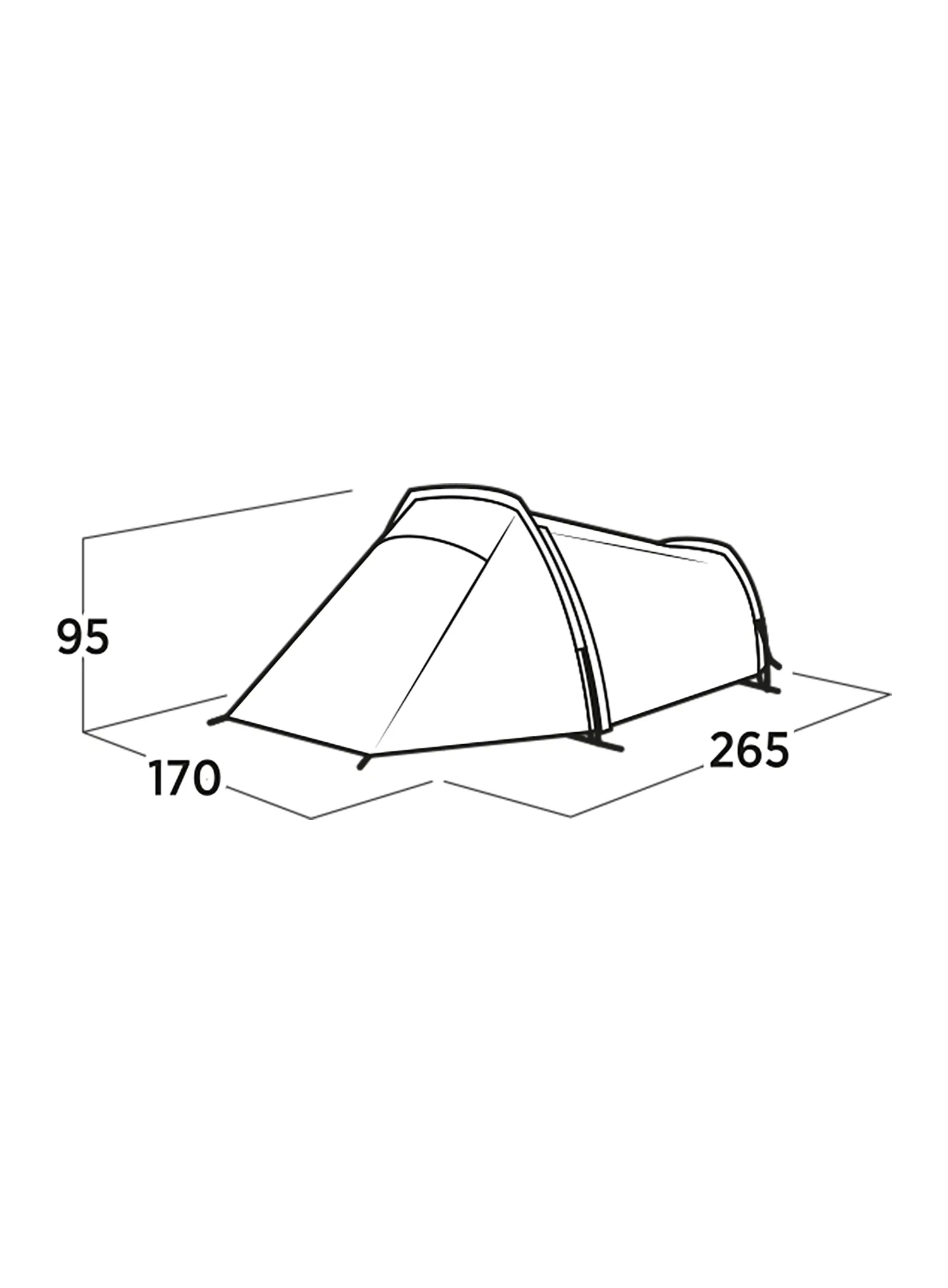 Stan pre 2 osoby Easy Camp Sarek 2
