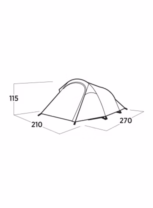 Stan pre 3 osoby Easy Camp Reindal 3