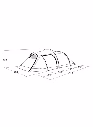 Stan pre 3 osoby Outwell Earth 3 Plus