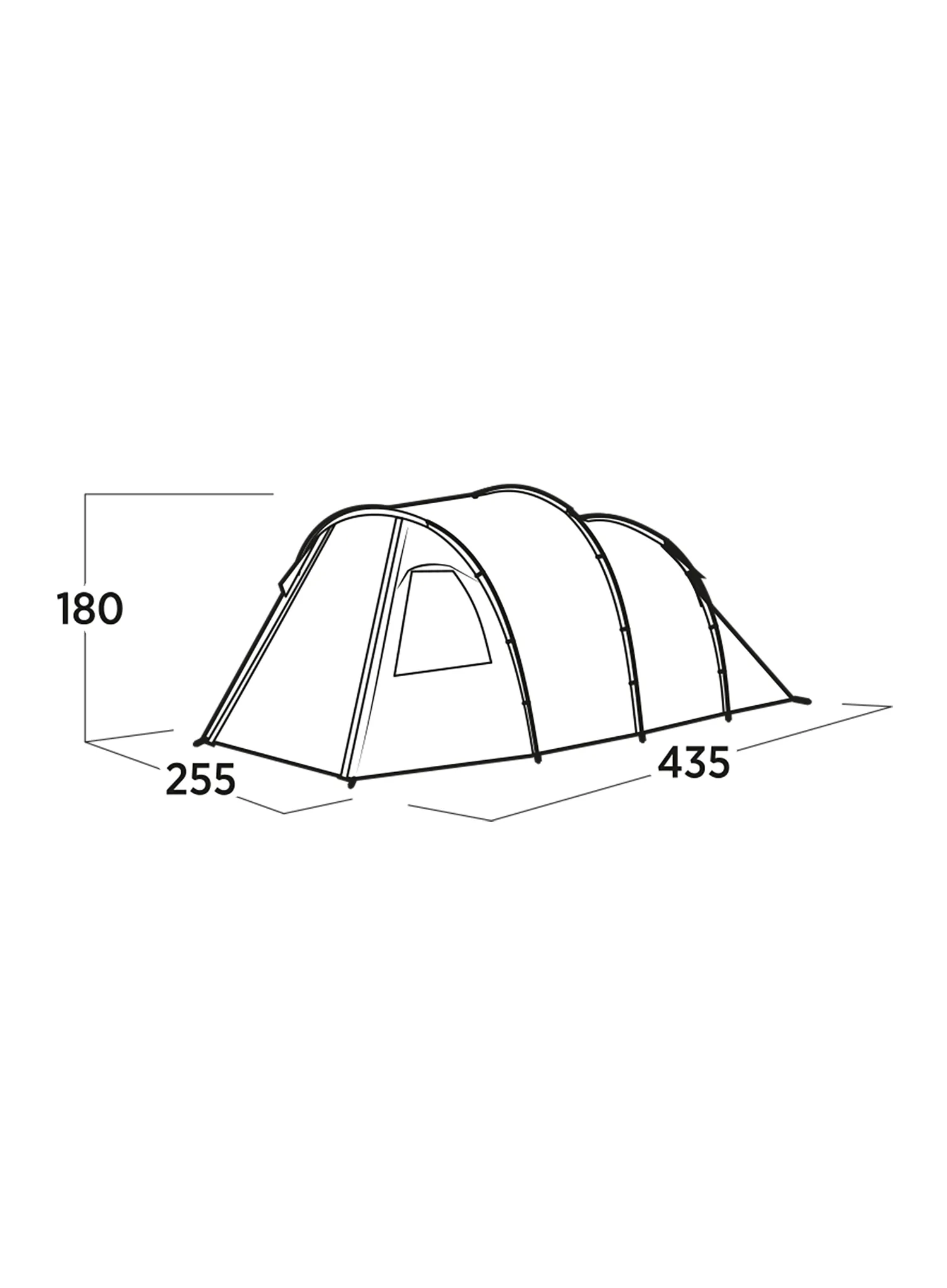 Stan pre 4 osoby Easy Camp Hidra 4