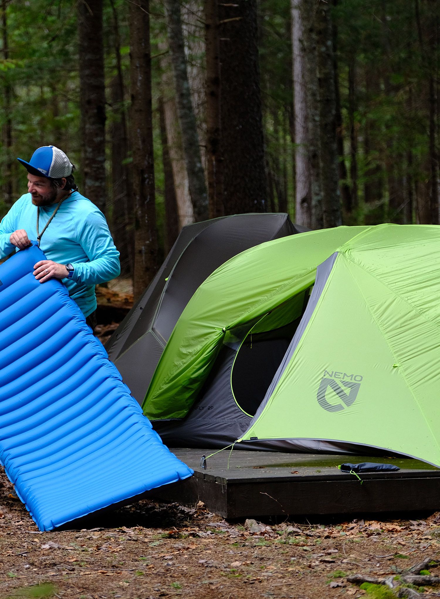 Stan pre 3 osoby Nemo Dragonfly 3P - green