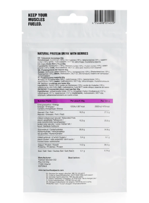 Proteínový nápoj Tactical Foodpack Core Shake Berry Blast 260 ml