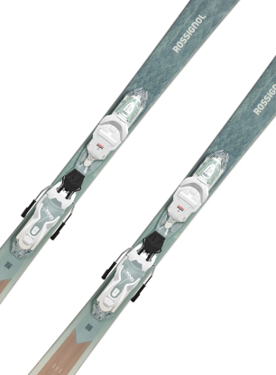 Dámske lyže Rossignol Arcade 82 - green + viazania Xpress W 11 GW