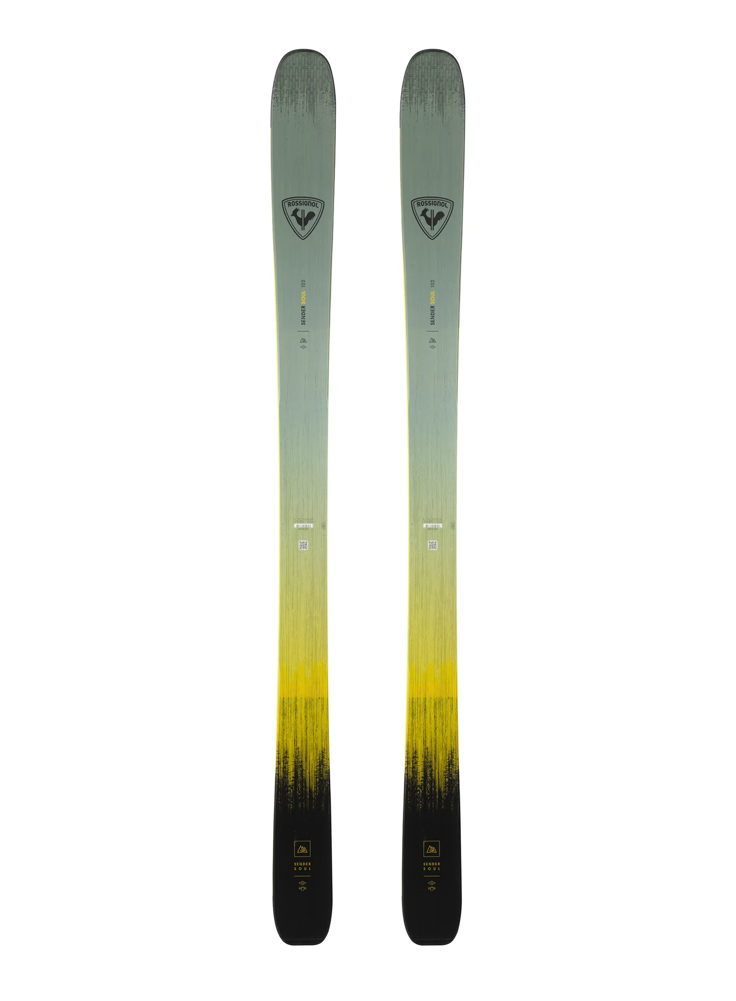 Freeride lyže Rossignol Sender Soul 102 Open - green