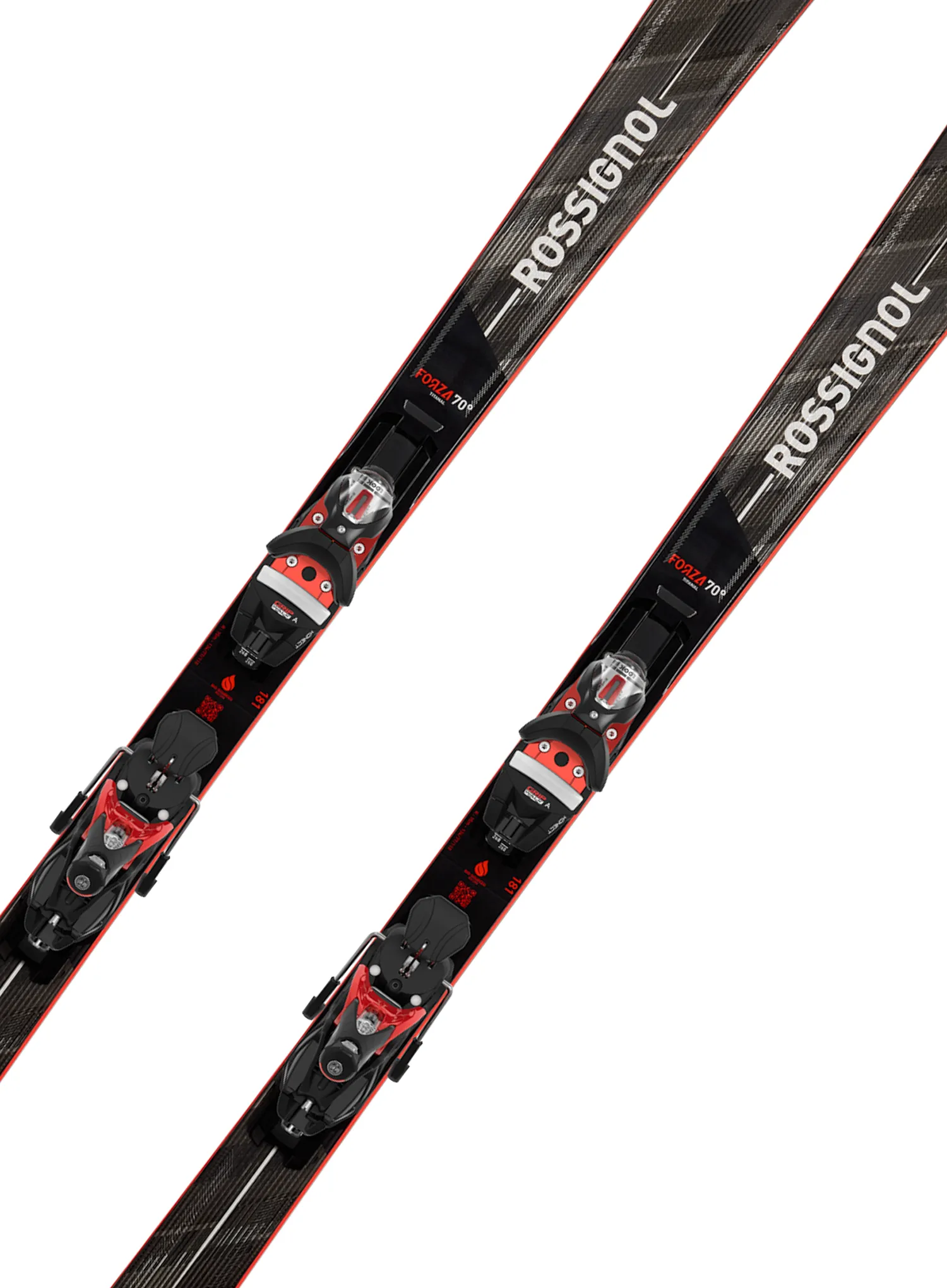 Lyže Rossignol Forza 70 TI - graphite + viazania SPX 14 Konect GW