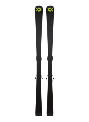 Lyže Volkl Racetiger SL + viazania Rmotion T 12 - yellow/dark grey
