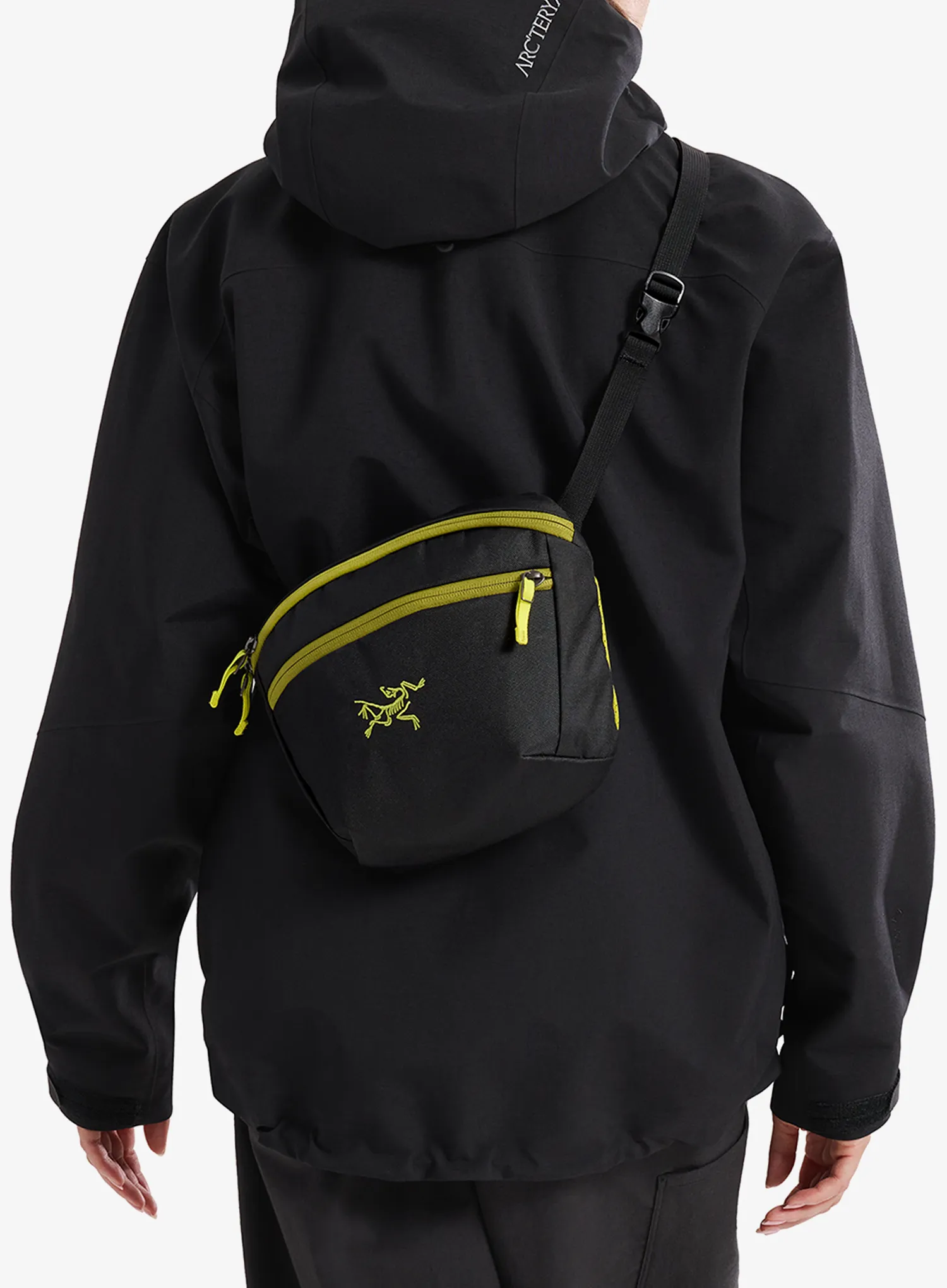Ľadvinka Arcteryx Mantis 2 Waist Pack - black/olive moss