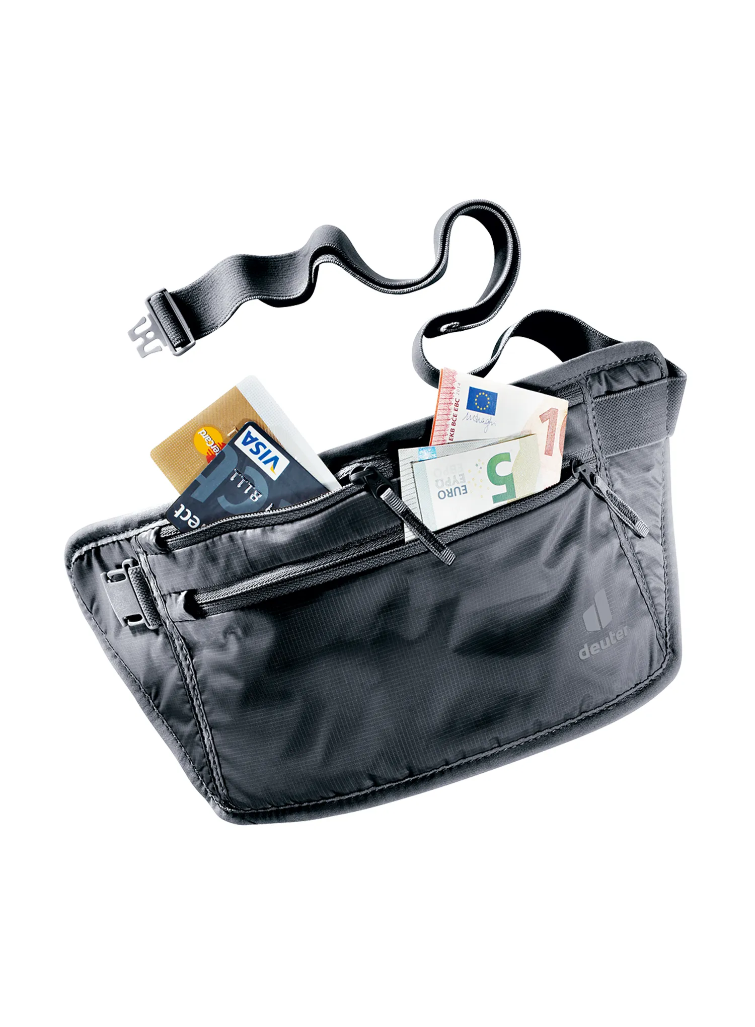 Ľadvinka Deuter Security Money Belt II - blk/blk