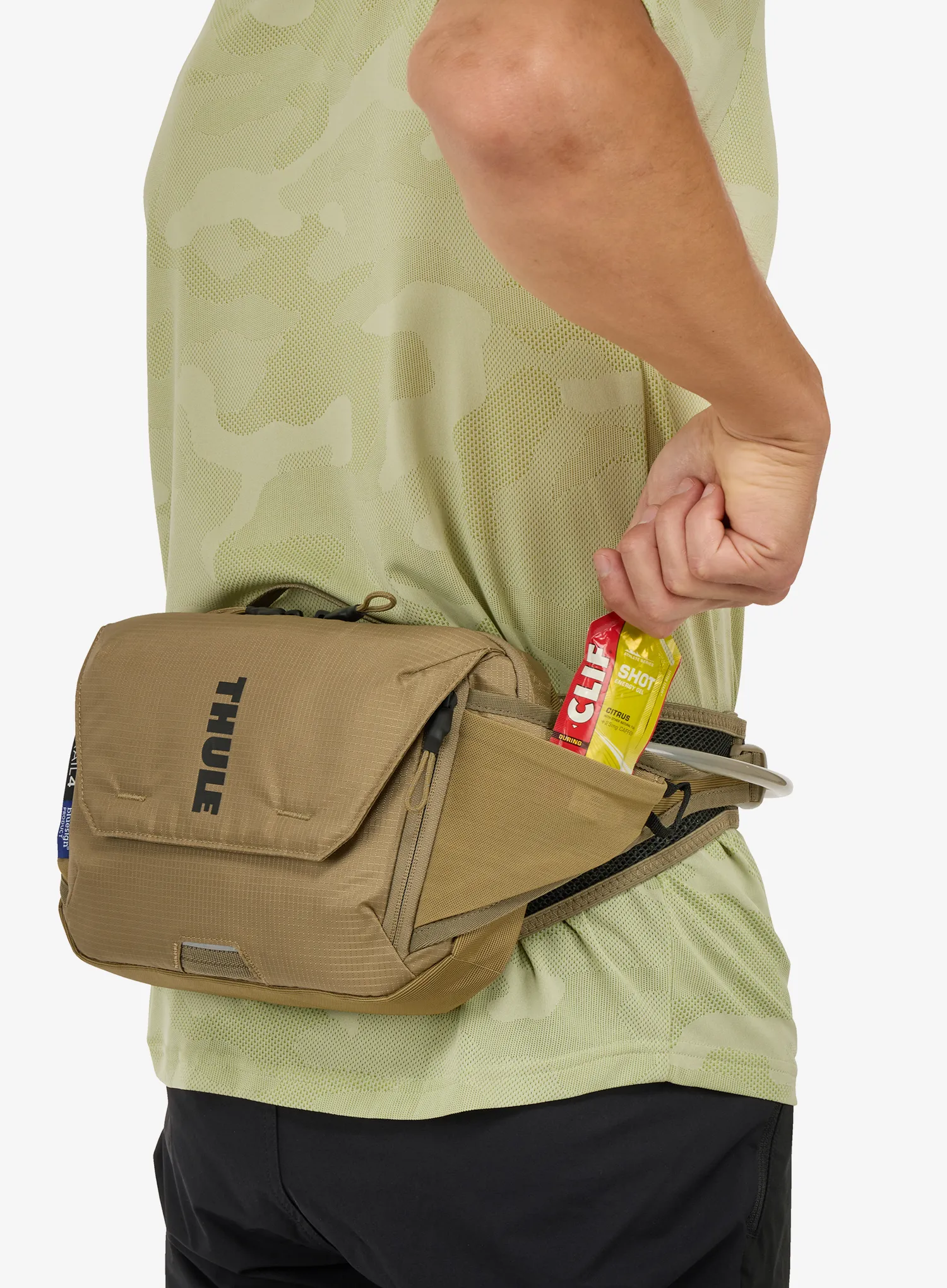 Ľadvinka na bicykel Thule Rail Hydra Hip Pack 4L - faded khaki