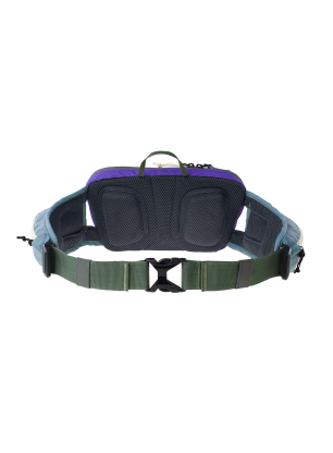 Cyklistická ľadvinka Evoc Hip Pouch 1 - steel/violet/dark olive