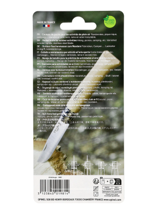 Nôž Opinel Inox Origins No.08 Blister - red/red
