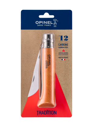 Skladací nôž Opinel Carbon no.12 - light wood