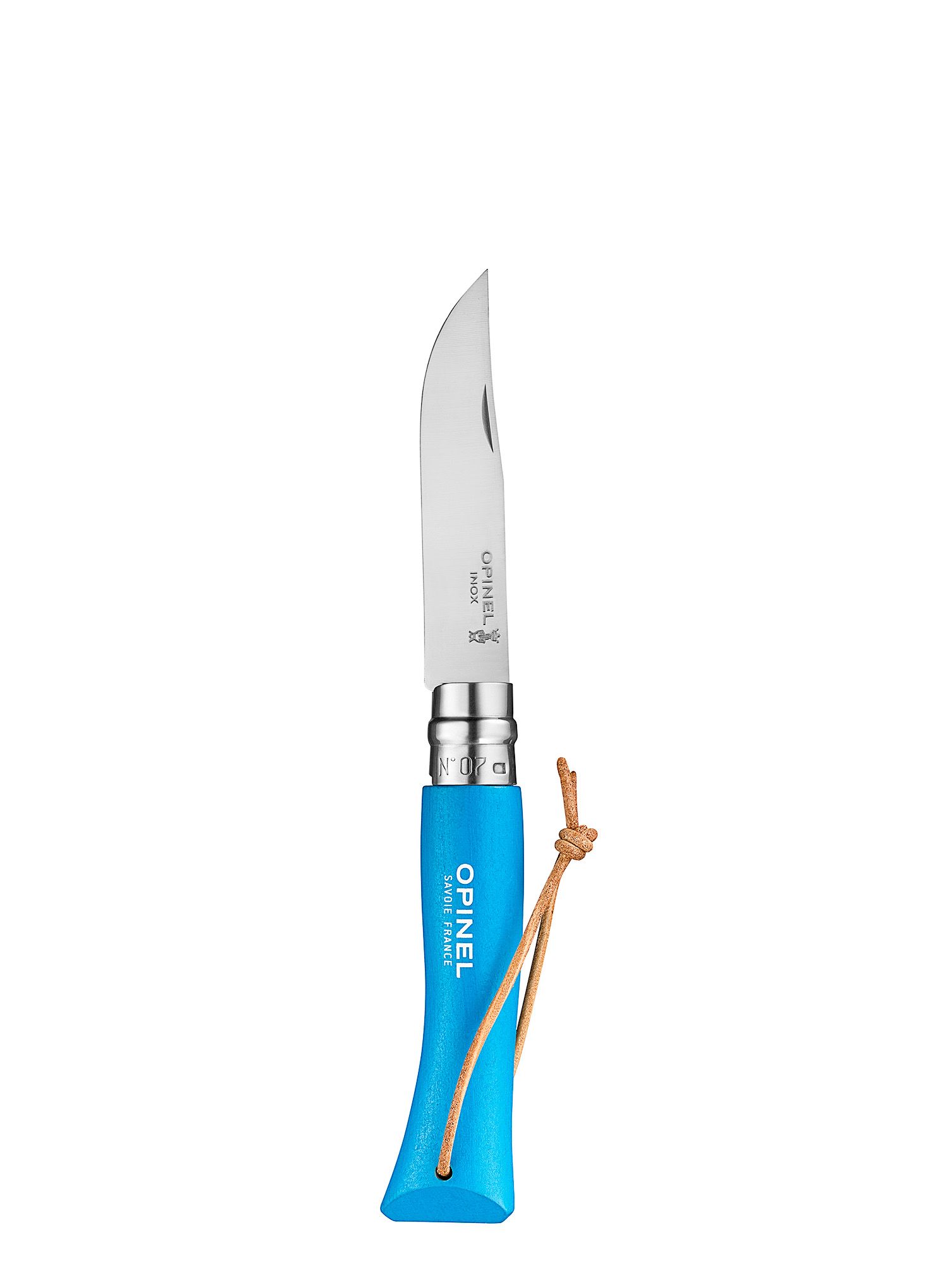 Nôž Opinel Inox Outdoor No. 7 - cyan blue