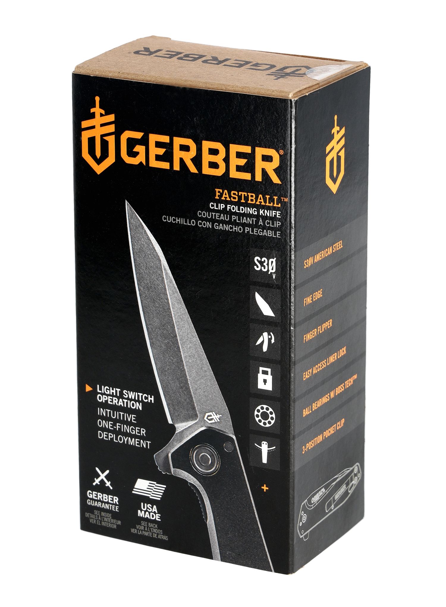 Nôž Gerber Fastball - onyx