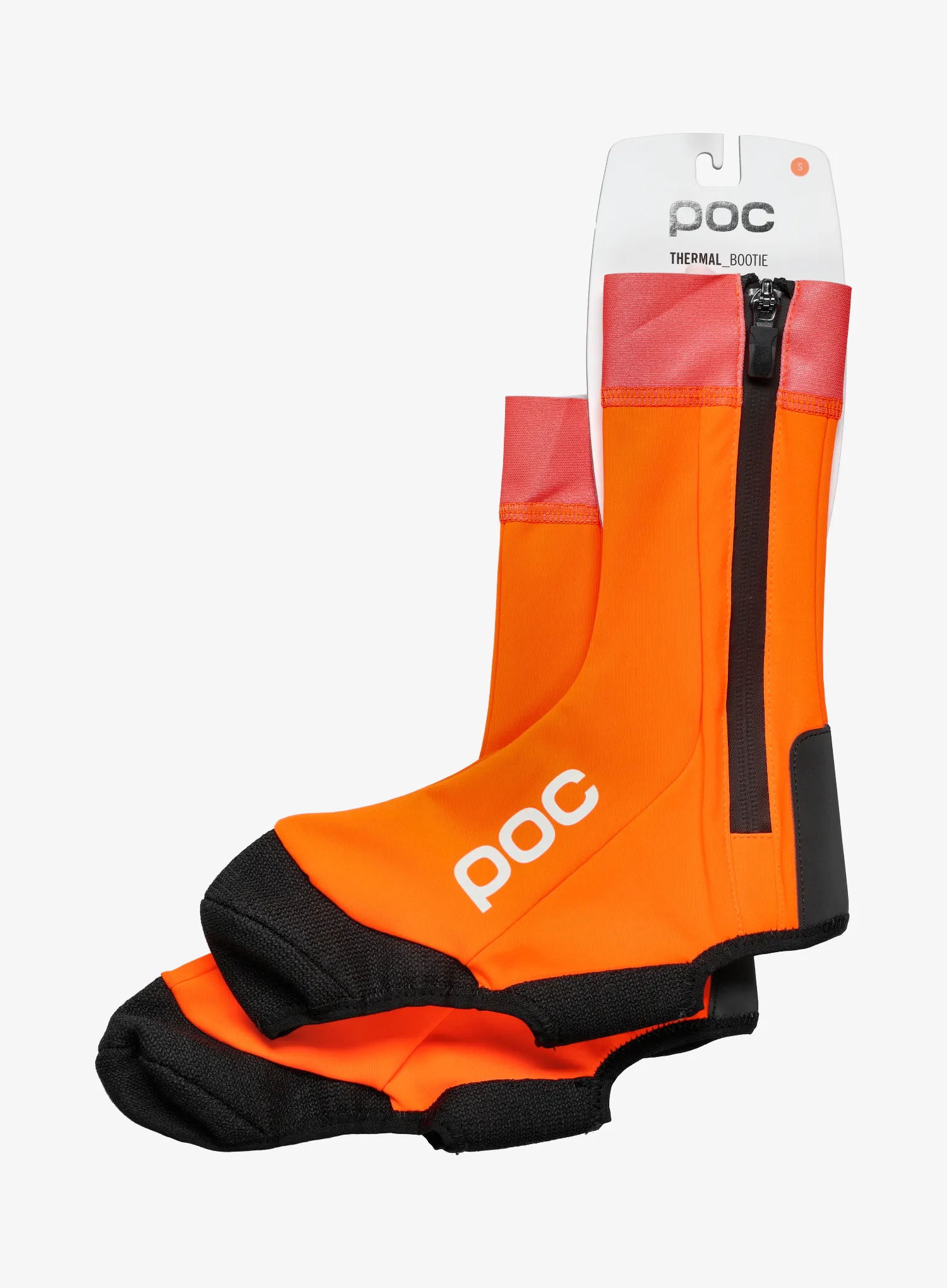 Cyklistické návleky POC Thermal Bootie - zink orange