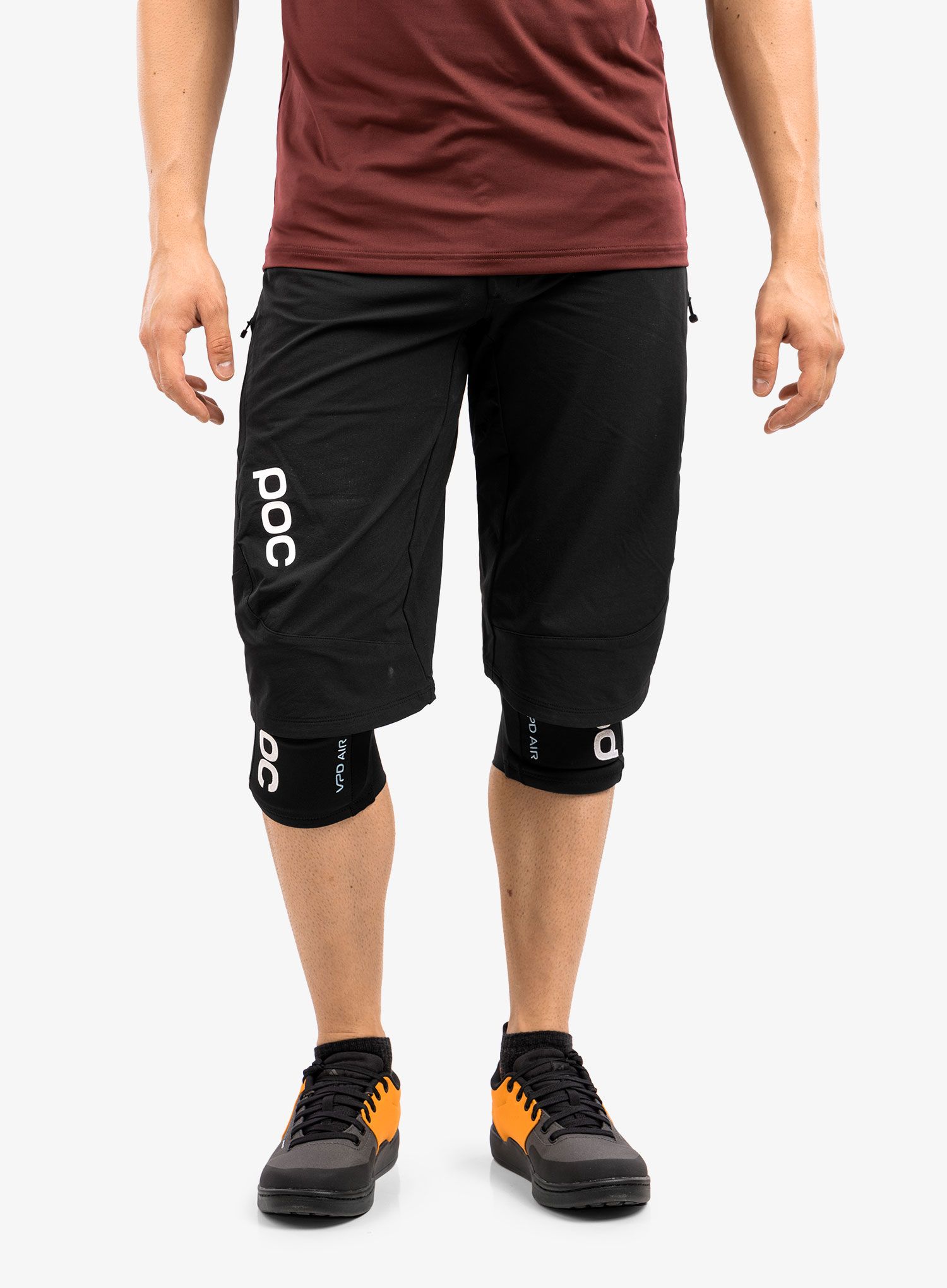 Chrániče kolien MTB POC Joint VPD Air Knee - uranium black